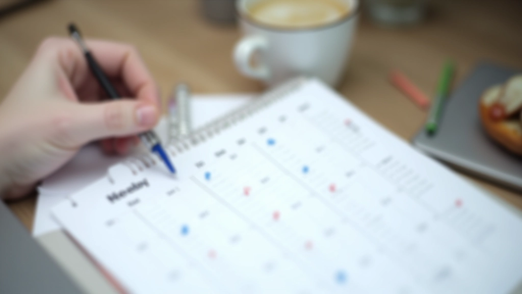 Calendar showing consistent daily task completion across multiple weeks